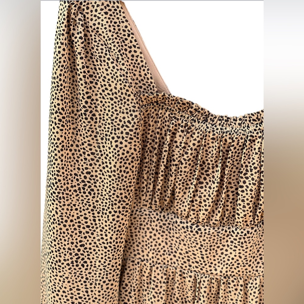 Altar’d State animal print tiered women’s dress - Picture 5 of 9